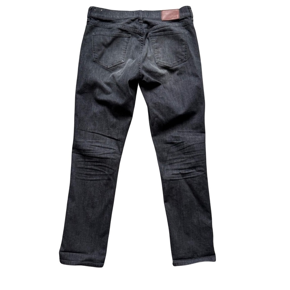 Madewell Black Slim Boyjean Jeans Relaxed Fit Size 27 Classic Denim Straight Leg - Picture 3 of 13